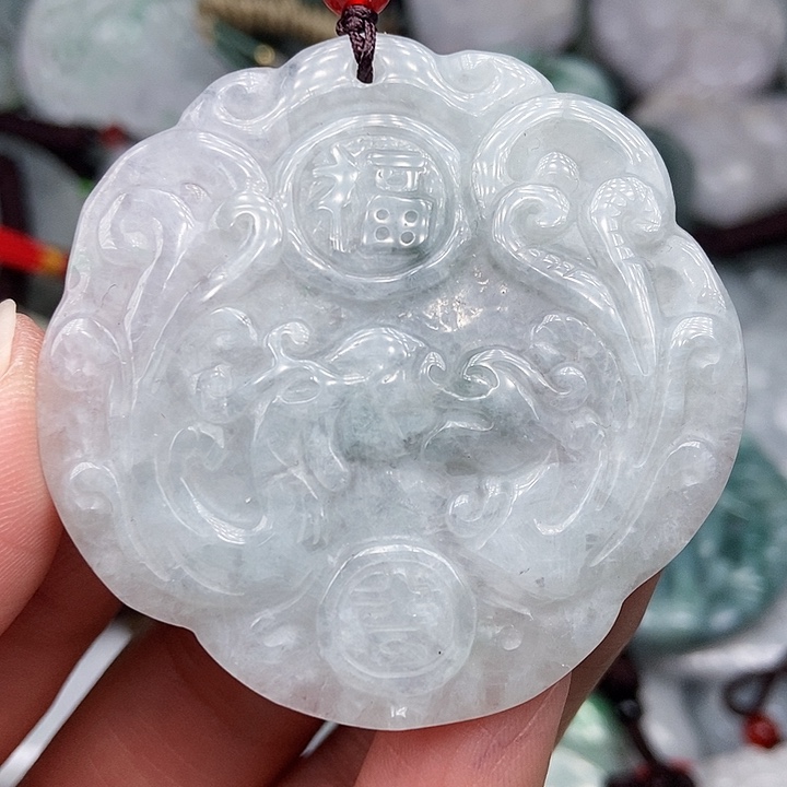 颈饰未镶嵌翡翠翡翠