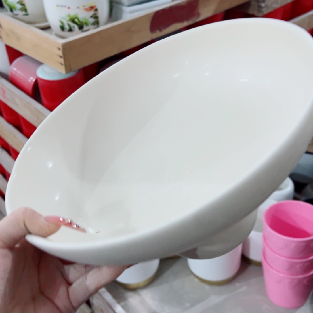 有孔，陶瓷花盆满10米包邮发货
