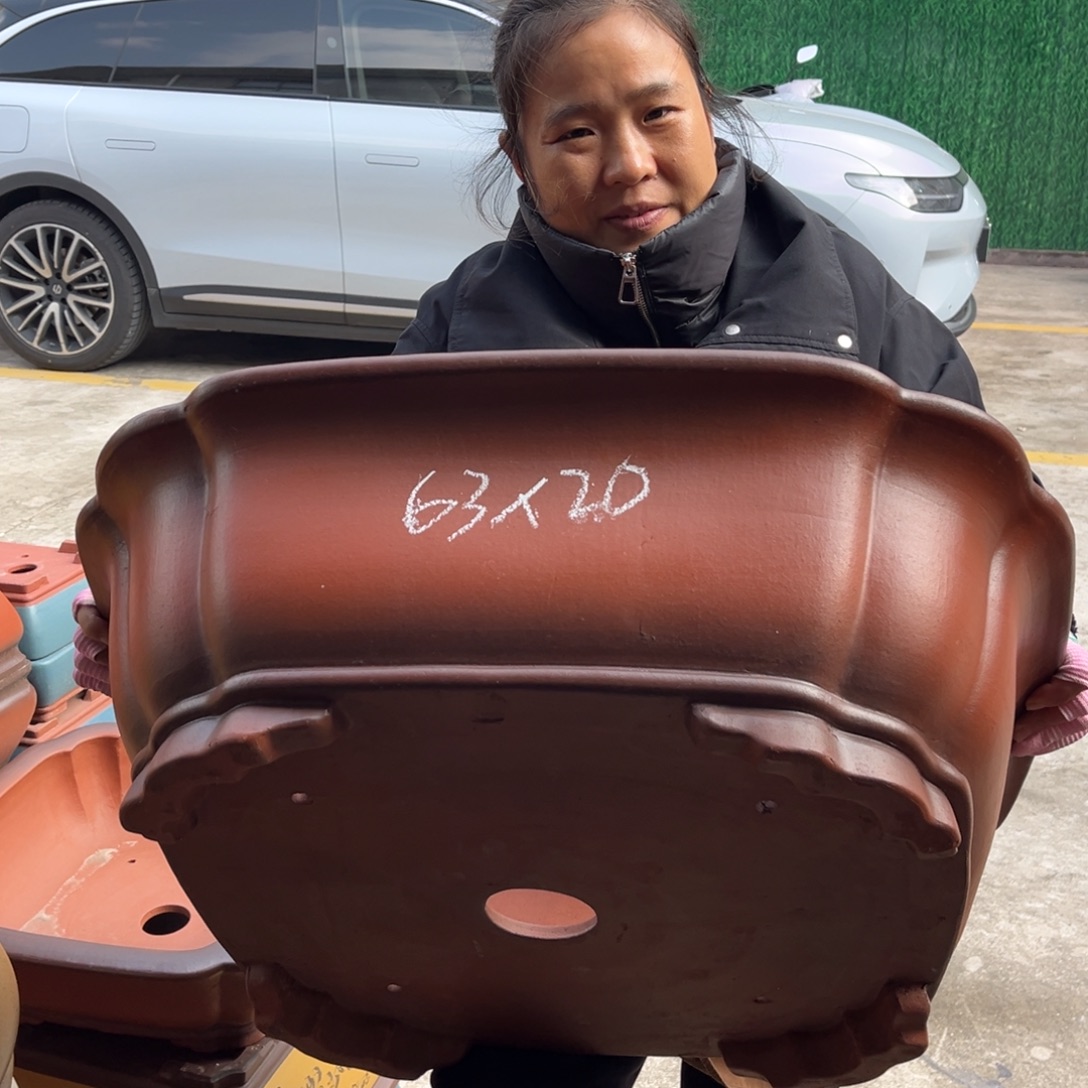 紫砂花盆盆景艺术