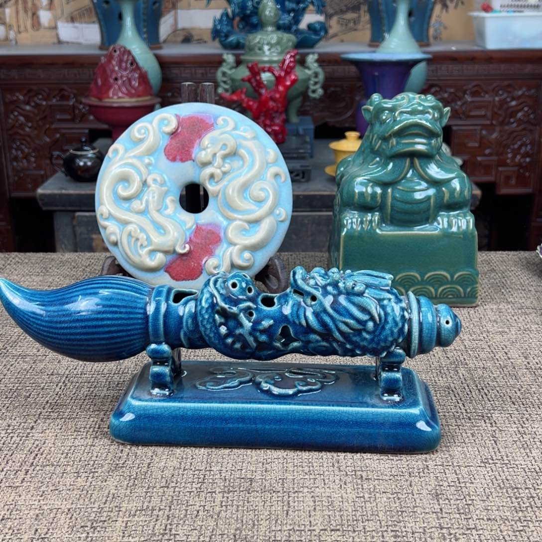 瓷片陶瓷艺术瓷器摆件
