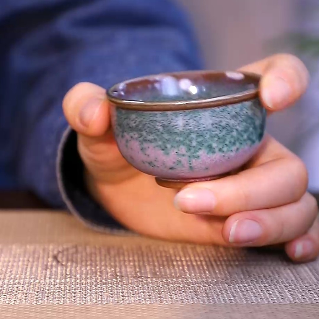 钧瓷单杯原矿纯手工