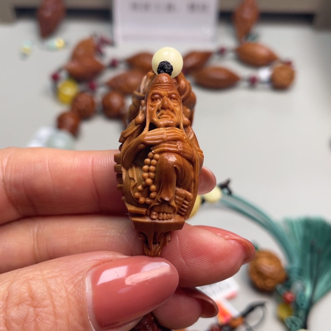 橄榄核手串/手链预定镂空瘦骨