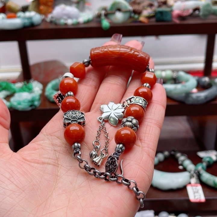 翡翠未镶嵌手链手链