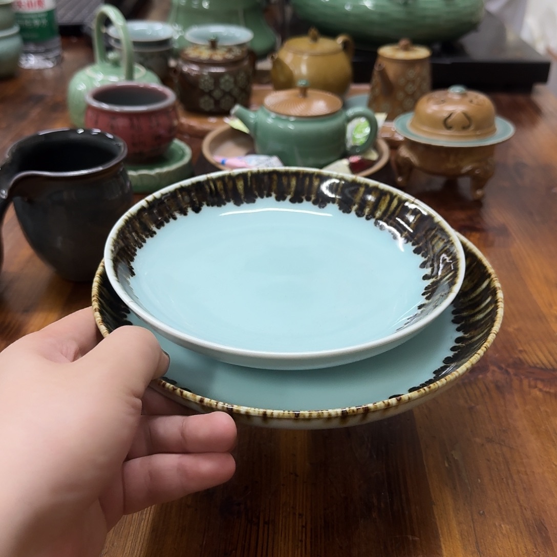 小仲青瓷茶器微瑕7040