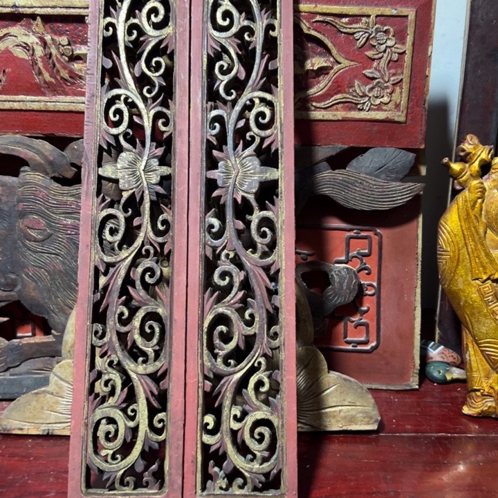 古***人木木雕工艺品摆件