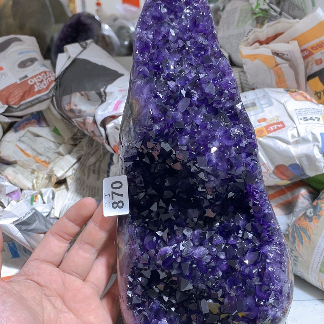 紫晶大型摆件（非配饰）未镶嵌