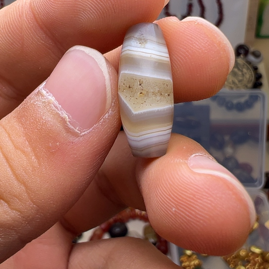 玛瑙/玉髓颈饰合金