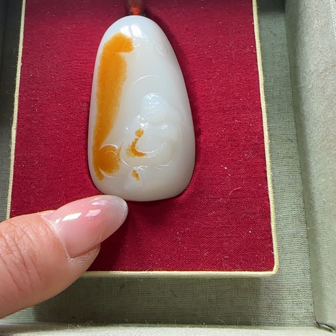 和田玉挂件未镶嵌