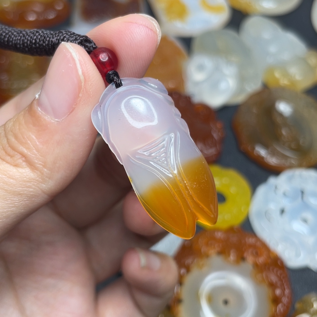 玛瑙/玉髓未镶嵌颈饰