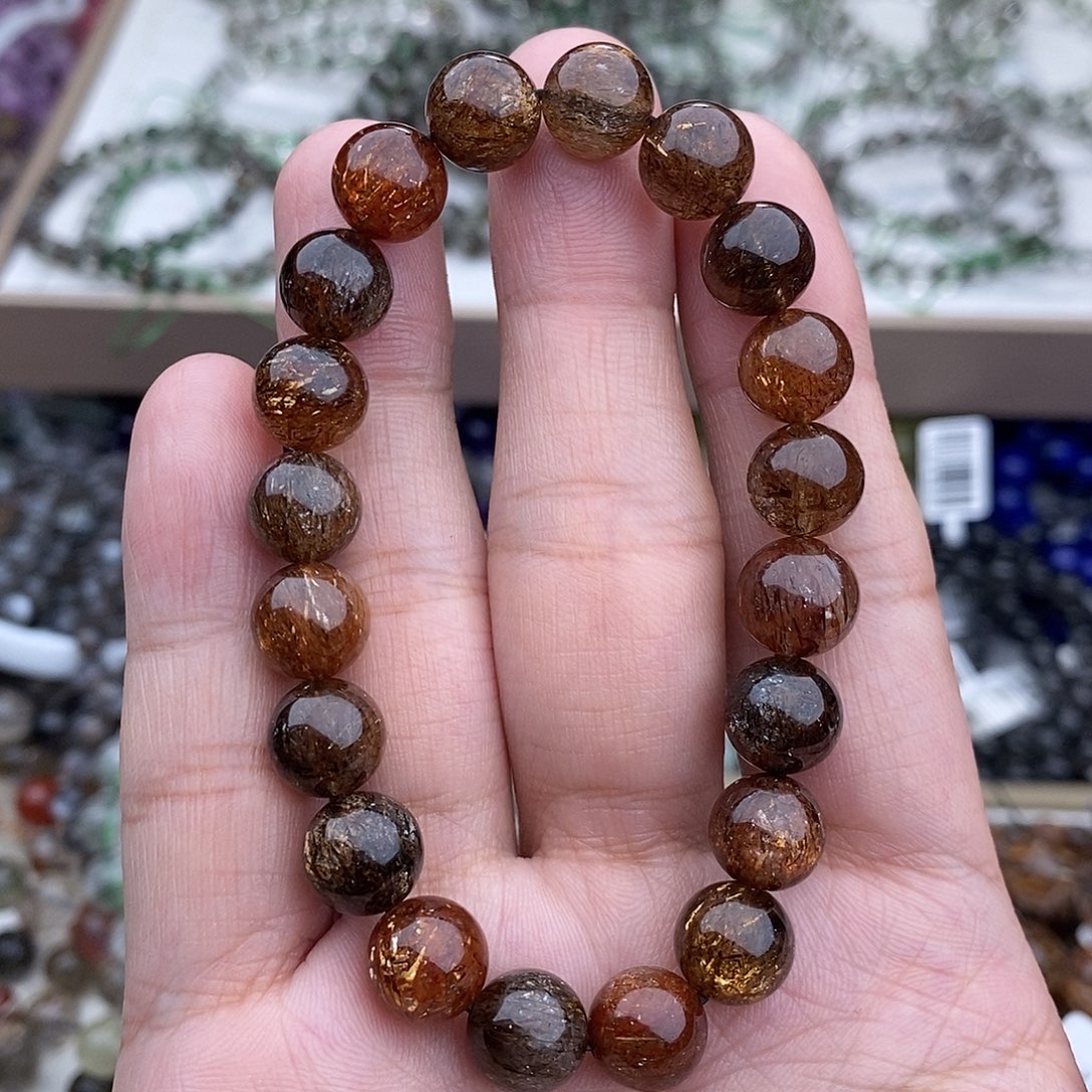 水晶手链未镶嵌叮*卡9