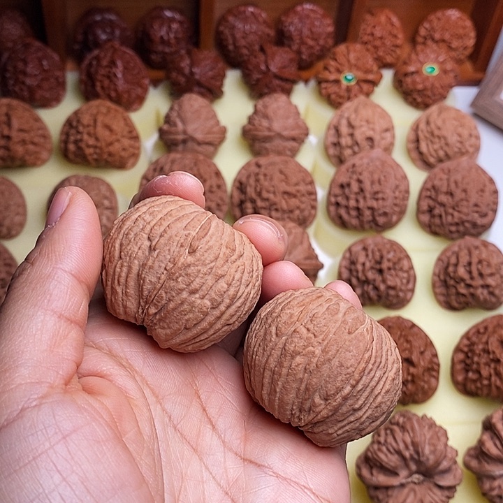 【闪购商品】文玩核桃把件哈***340猴头