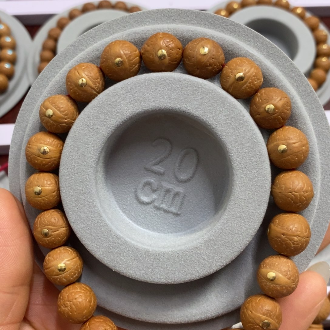 手串凤眼菩提12➕铜，25新籽