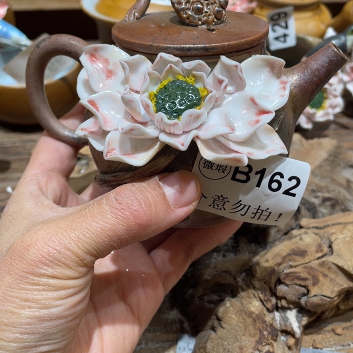 手工制作陶瓷茶具茶杯青蛙