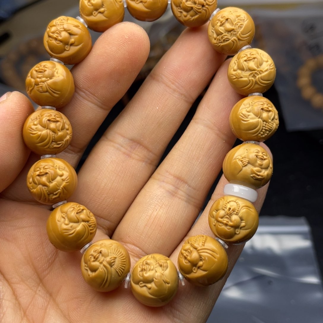 猴头核桃手串立*别忘吃