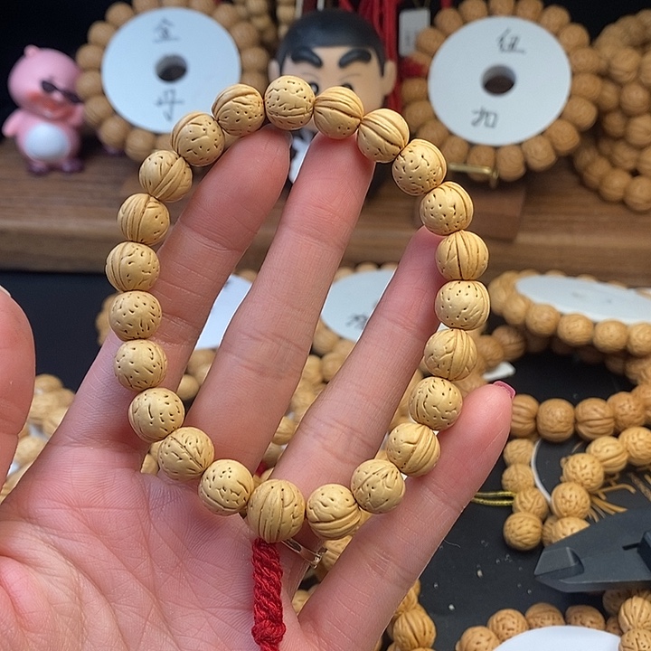 桃核手串h****e野 11 （尺寸误差0.5之间）