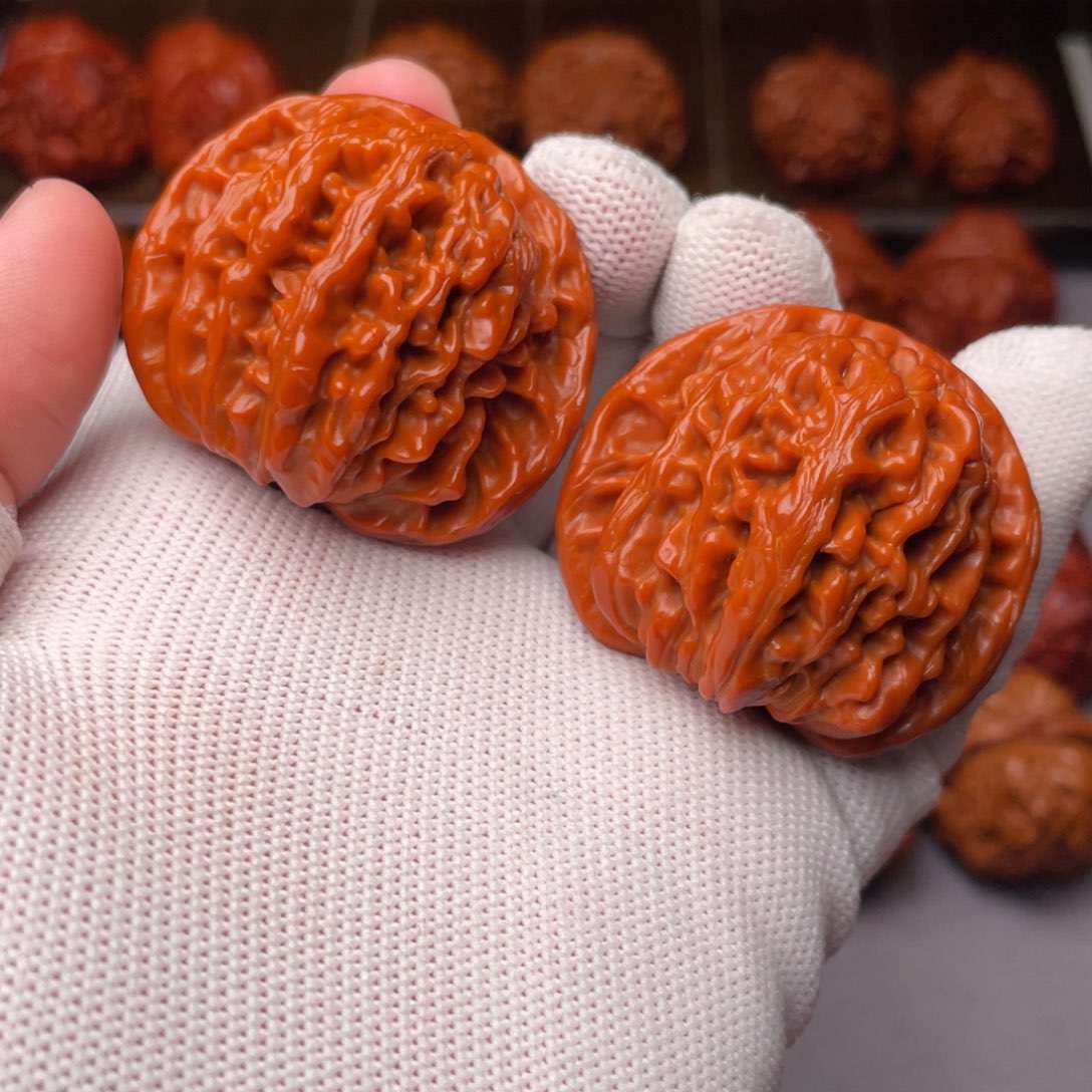 文玩核桃把件四座楼43