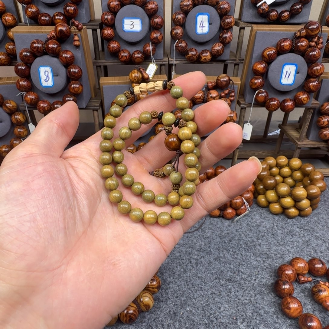 维腊木（绿檀）手串/手链