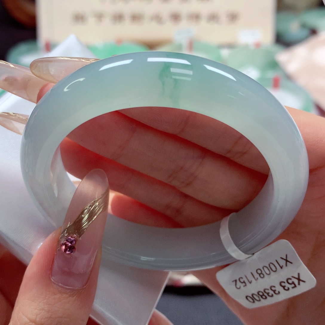 翡翠手镯未镶嵌22（32号）