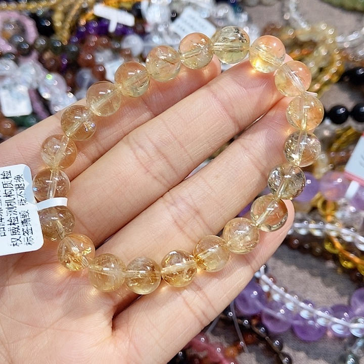 水晶手链未镶嵌黄阿塞