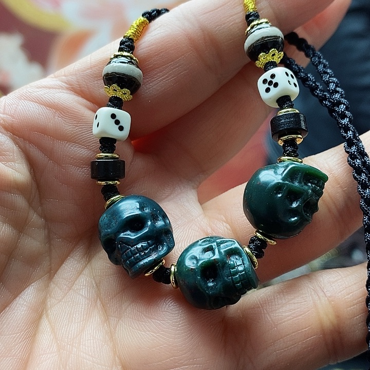 玛瑙/玉髓颈饰合金