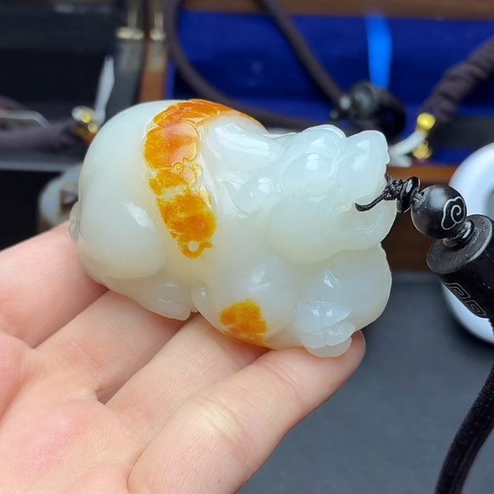 和田玉玉石挂件T1229拍一发一