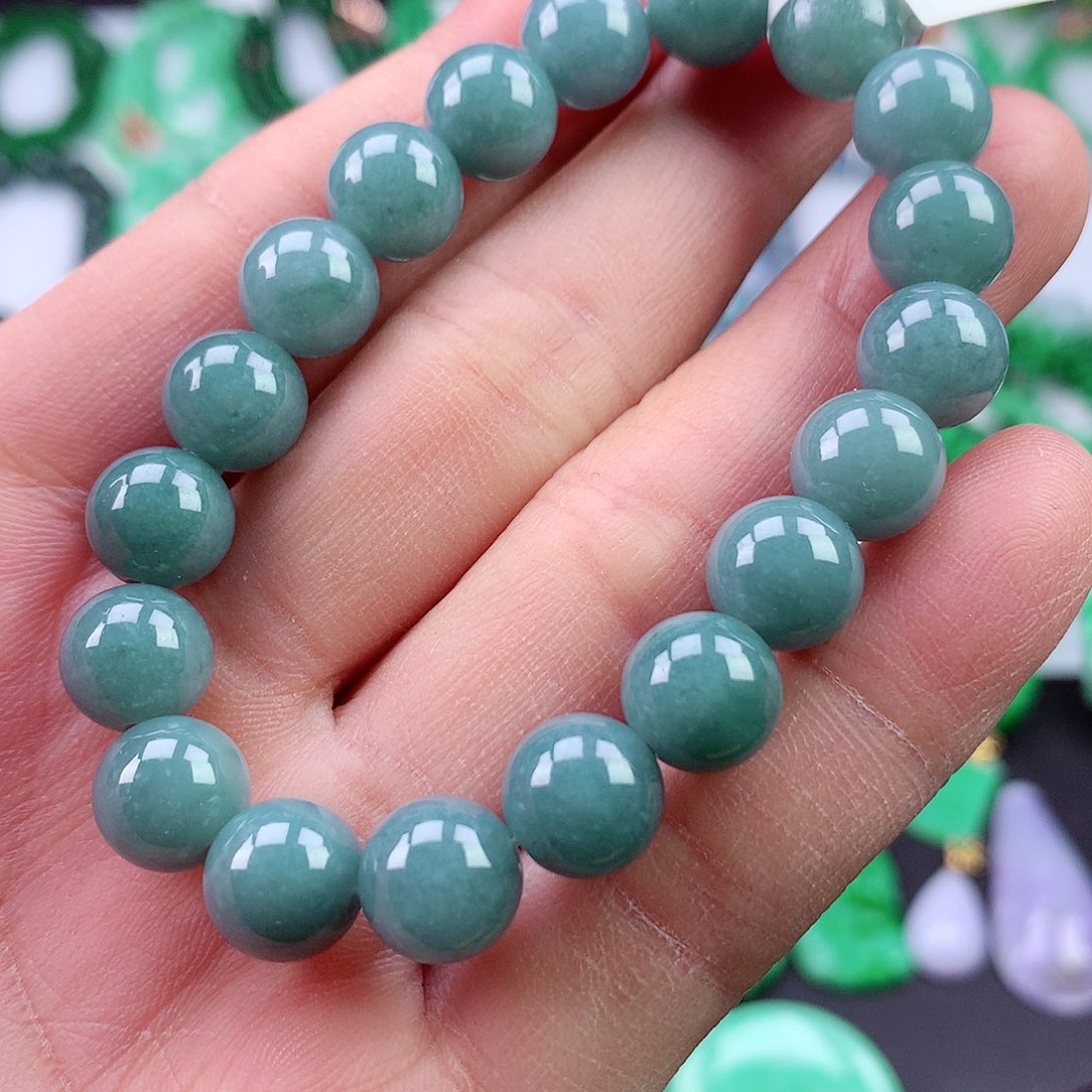 未镶嵌手链翡翠手串