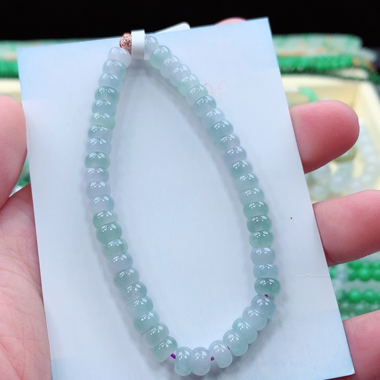【闪购商品】翡翠未镶嵌项链缅甸天然A货翡翠