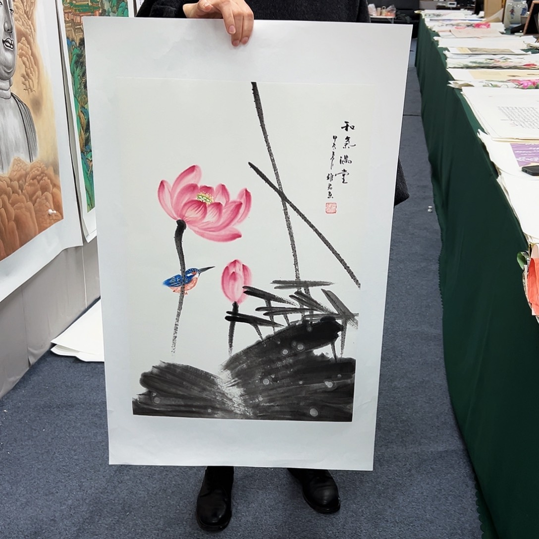 国画宣纸国画作品大放漏！！！