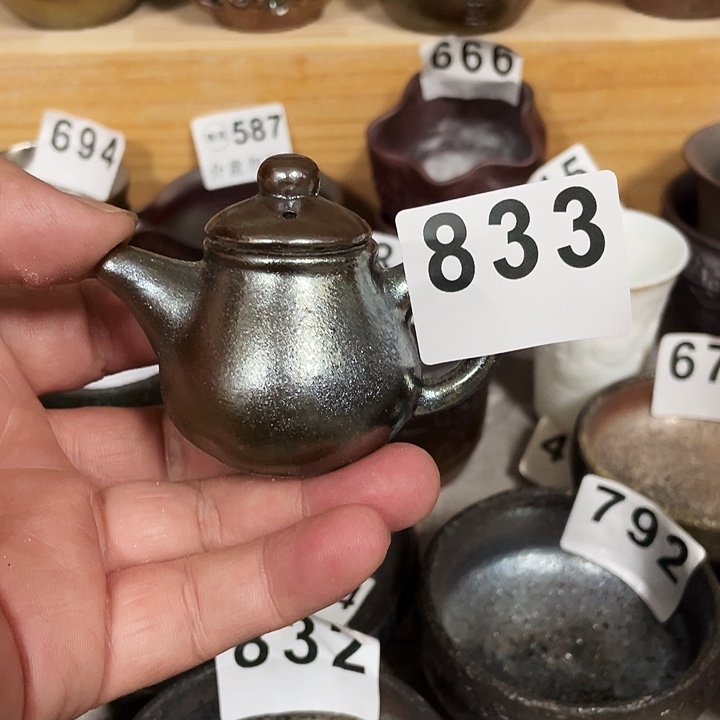 摆件柴烧纯手工833