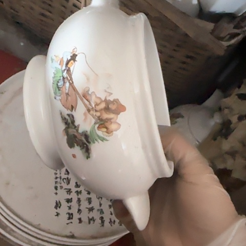 瓷片国营厂库存微瑕黑点