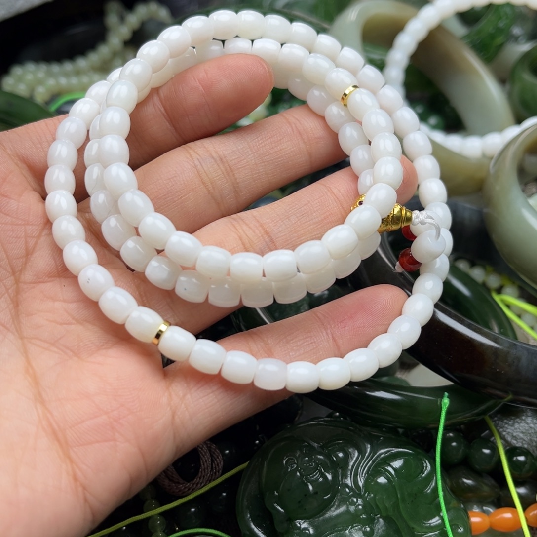 和田玉（白玉）未镶嵌颈饰