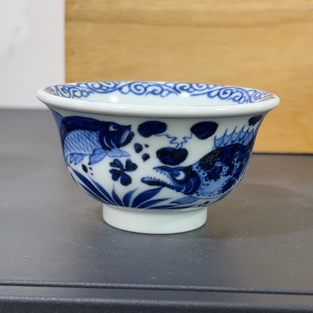 仿元鱼藻紋小压手