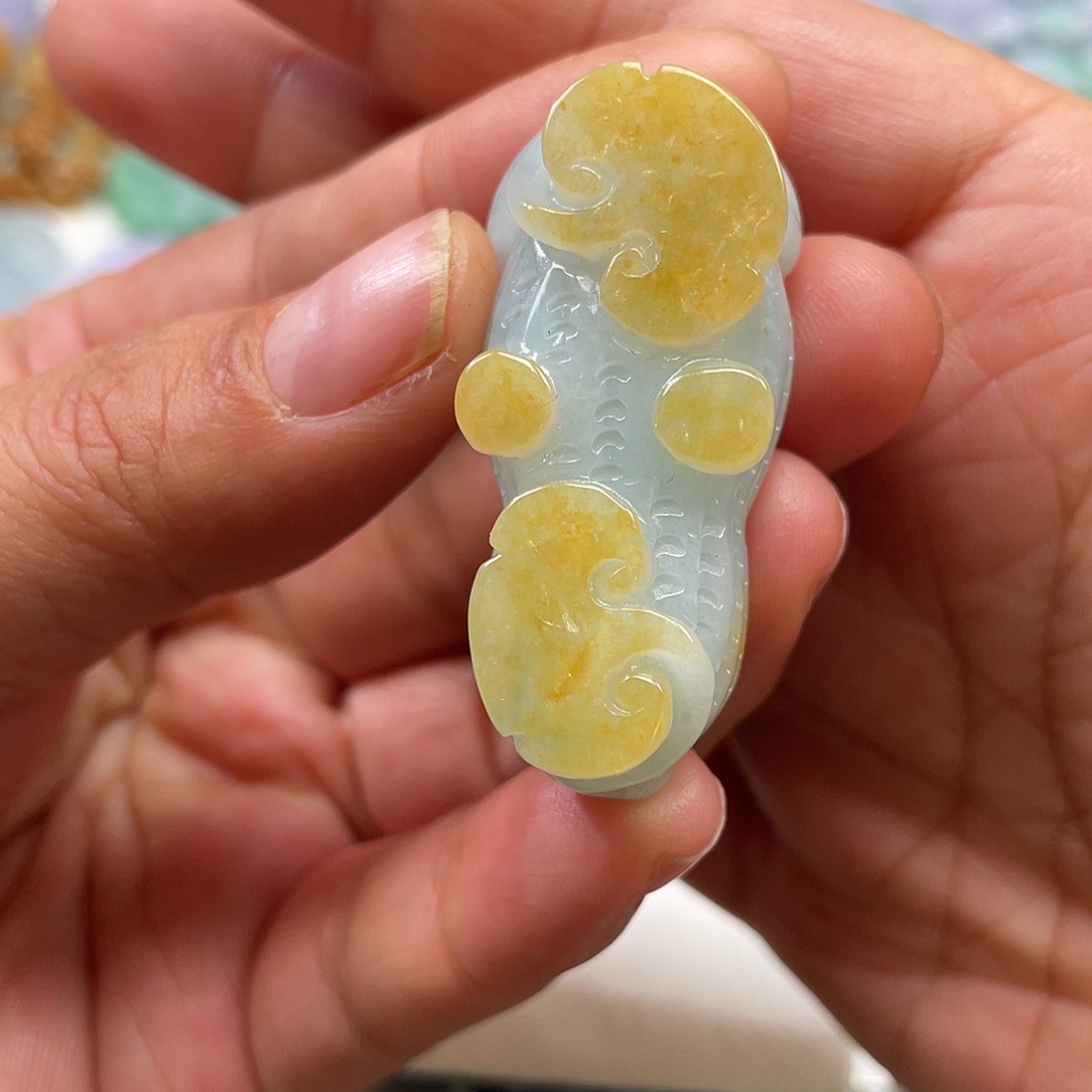 颈饰未镶嵌翡翠翡玉缘翡翠