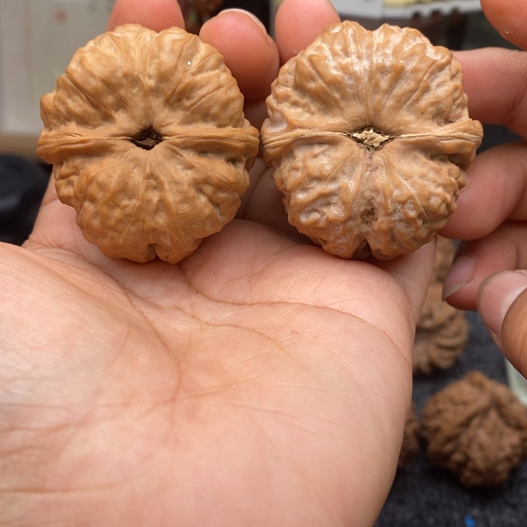 文玩核桃把件39蛤蟆头351