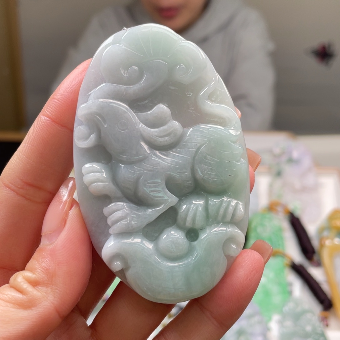 翡翠吊坠(不含链)未镶嵌