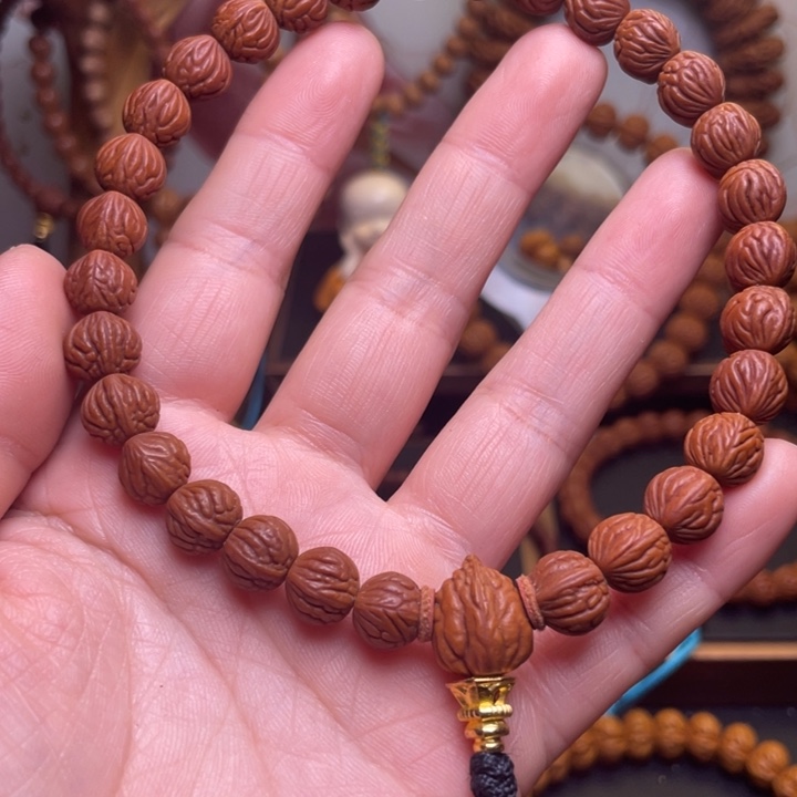 桃核吊坠龙文桃核