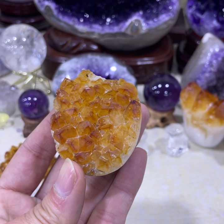 紫晶钱袋子未镶嵌