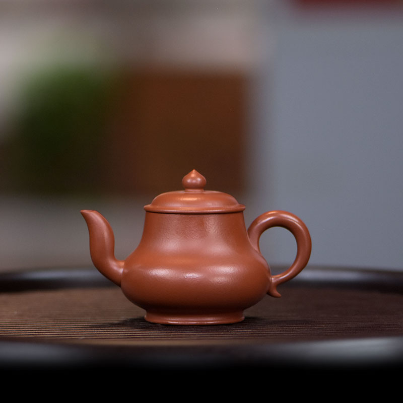 阎记抟砂 朱泥 神灯壶 原矿喝茶壶S7 0102 27