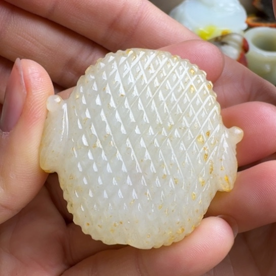 和田玉挂件未镶嵌龙*风