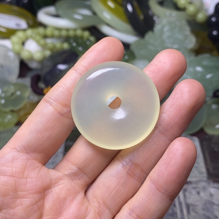 岫玉天然岫玉挂件未镶嵌
