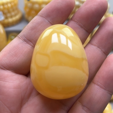 琥珀颈饰未镶嵌吊坠