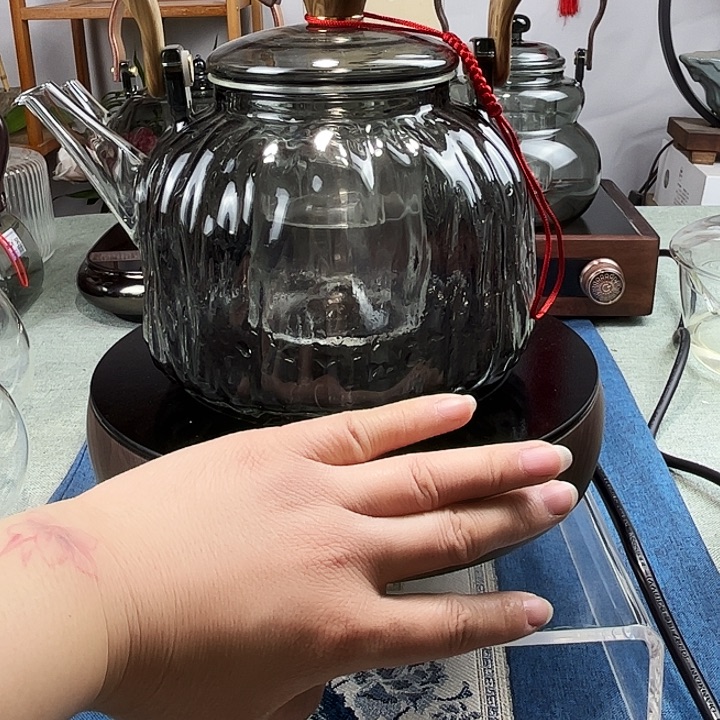 1200毫升树皮壶黑色