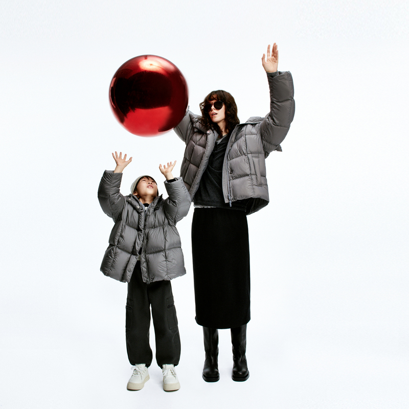 【芷芸专属】littlemoco童装冬装男女童安心绒连帽羽绒服外套