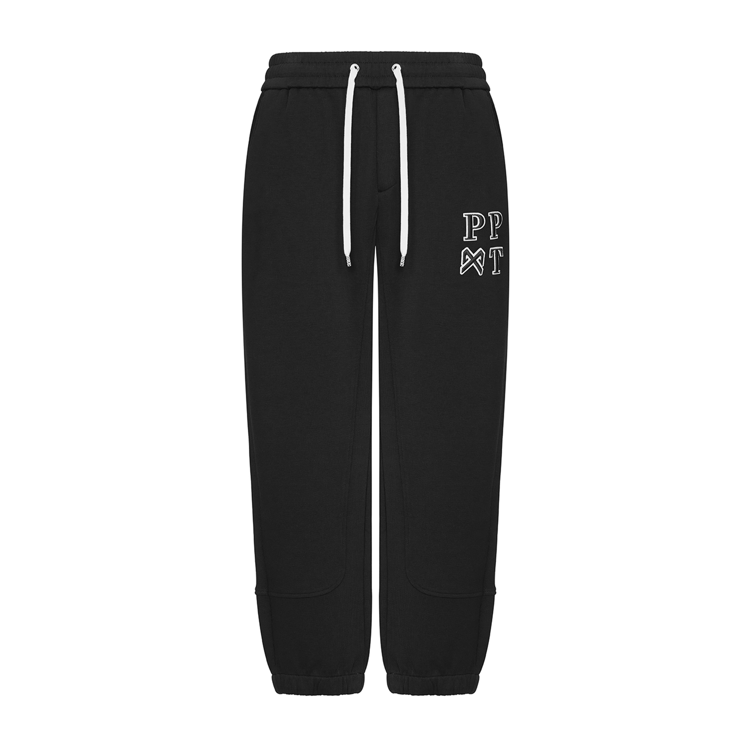 【PPWHITE】白PP欧货高端潮牌秋冬男士时尚百搭束脚裤休闲裤卫裤