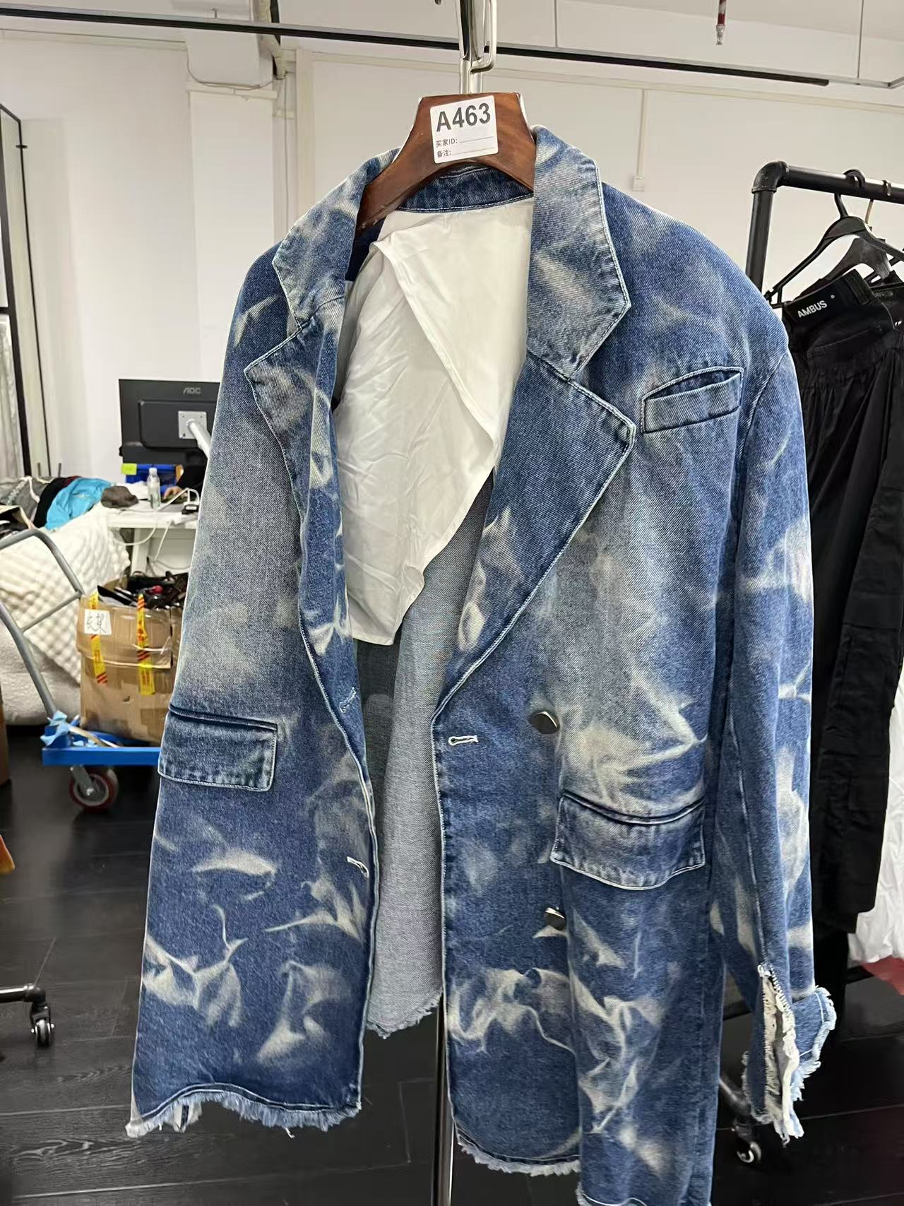 039【0810】休闲牛仔外套