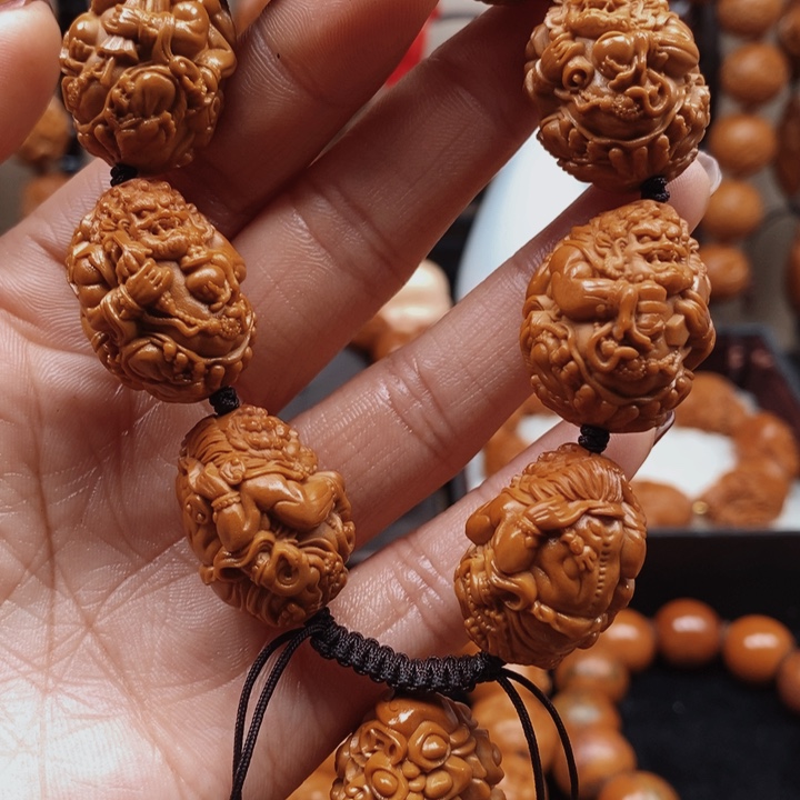 橄榄核手串/手链不动明王2.0