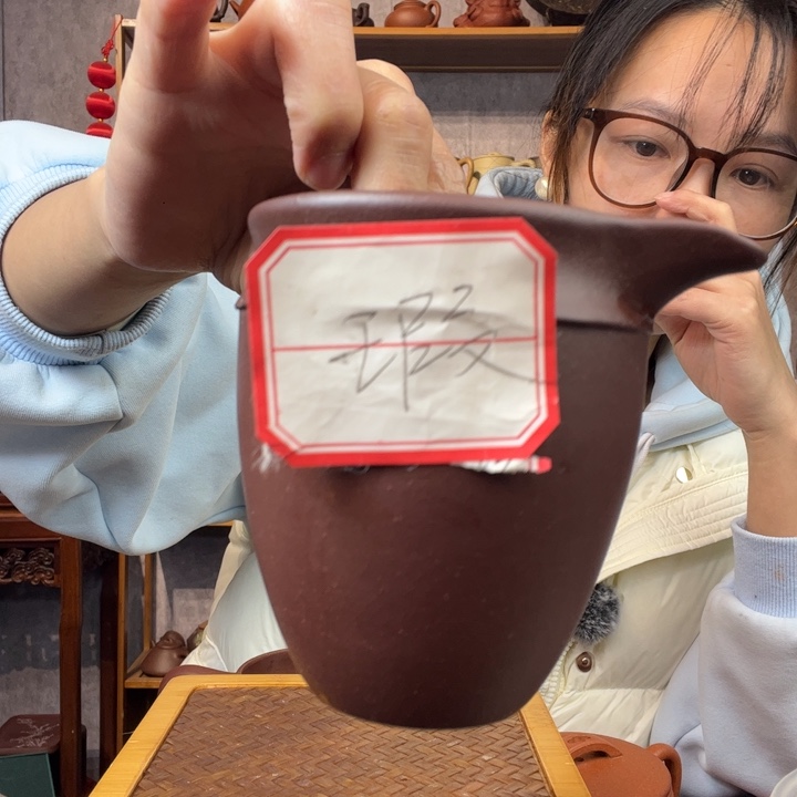 茶杯紫砂原矿紫砂杯