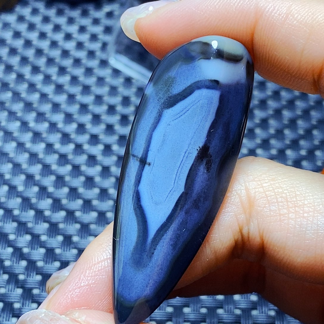 未镶嵌颈饰玛瑙/玉髓雪*鹤