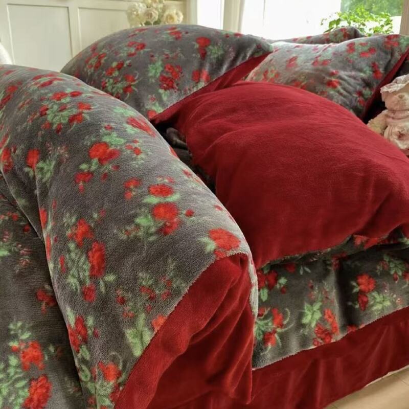 ■【同款被套】秋冬轻奢加厚保暖宝宝绒单被套加厚可机洗被罩