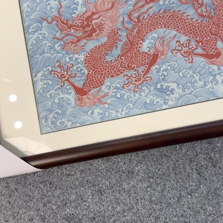 【闪购商品】龙****茶景德镇手工手绘陶瓷